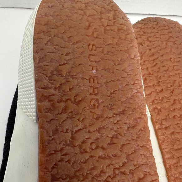 Superga Cotu Classic Sneakers Women’s US 10  Black Canvas Casual Shoes - Picture 9 of 11